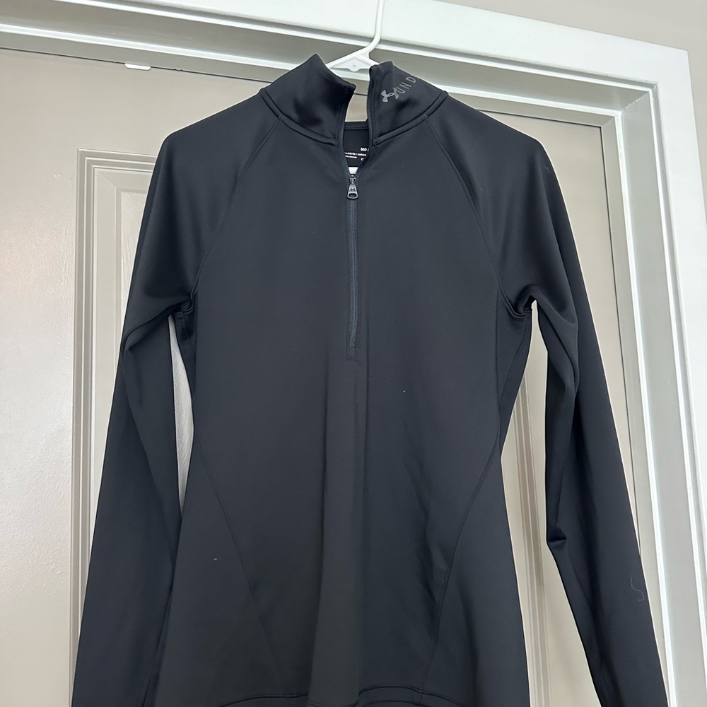 Under Armour Black Quarter Zip Pullover